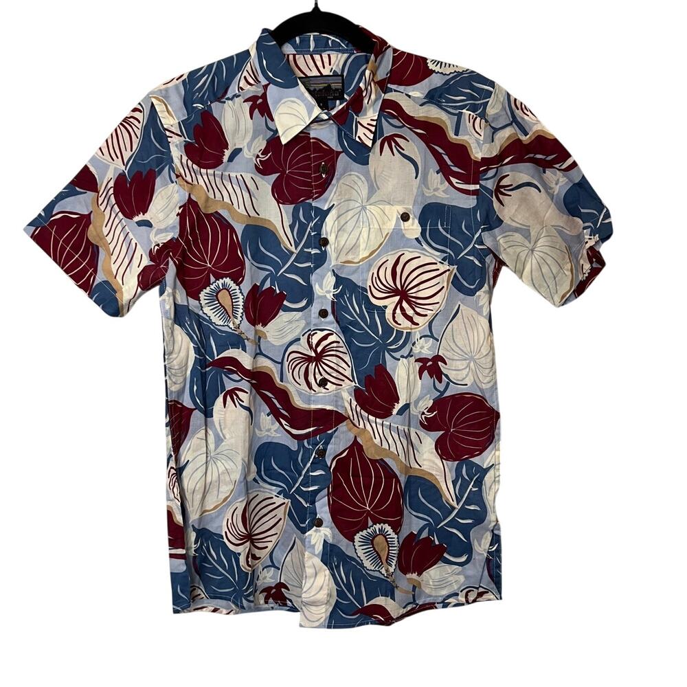 Patagonia Men's Malihini Pataloha Shirt NWOT Men's Small (B120319)